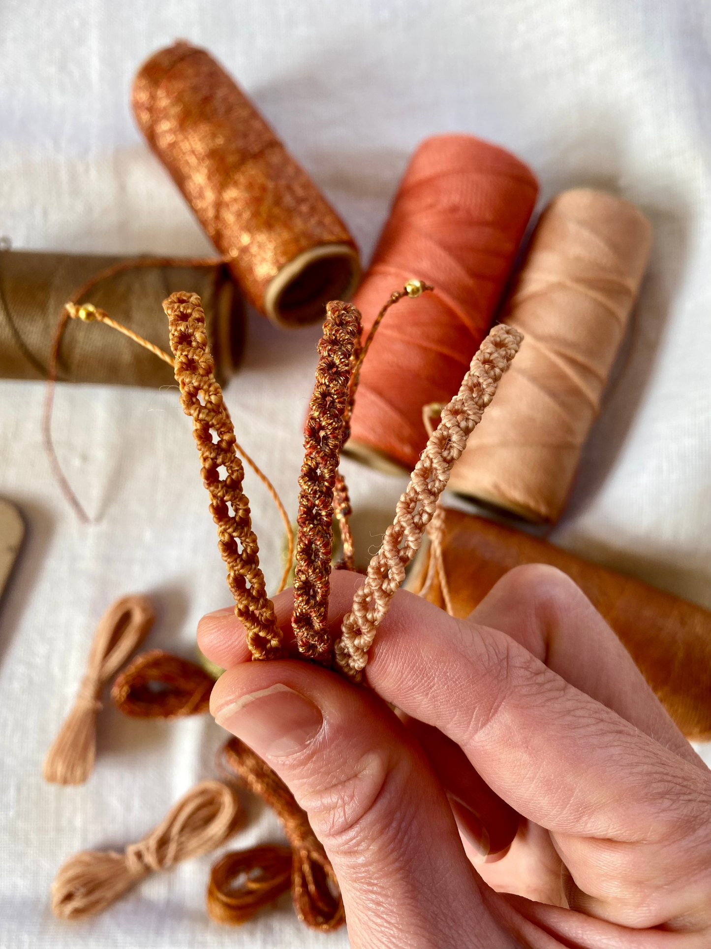 Macramé bracelet DIY kit - "The Dreamer"