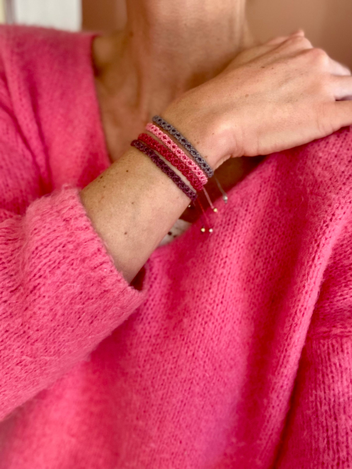 Macramé bracelet DIY kit - "The Dreamer"