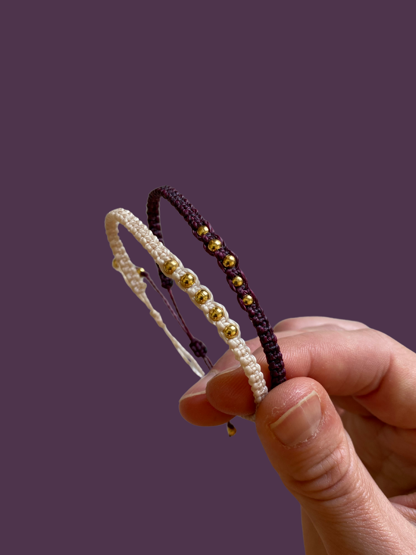 Macramé bracelet DIY kit - "The Authentic"