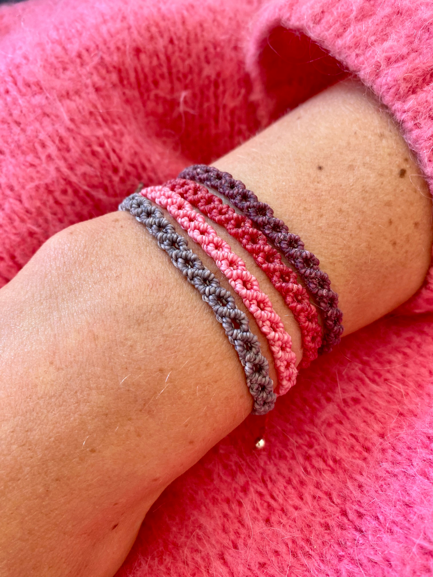 Macramé bracelet DIY kit - "The Dreamer"