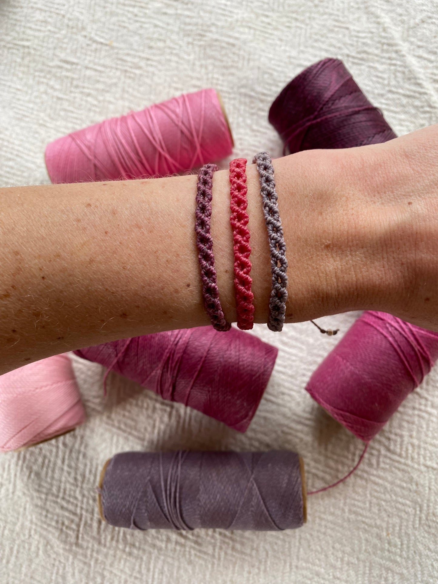 Macramé bracelet DIY kit - "The Dreamer"