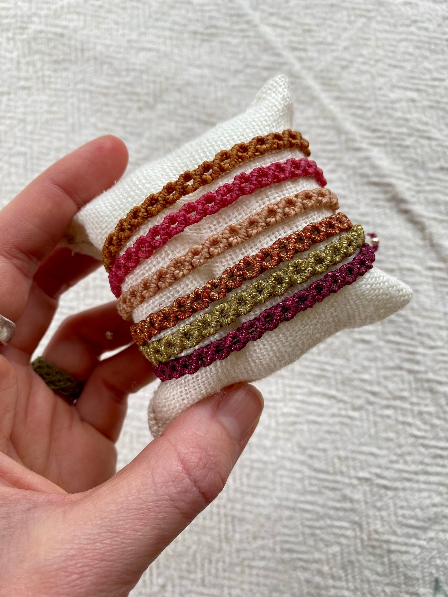 Macramé bracelet DIY kit - "The Dreamer"