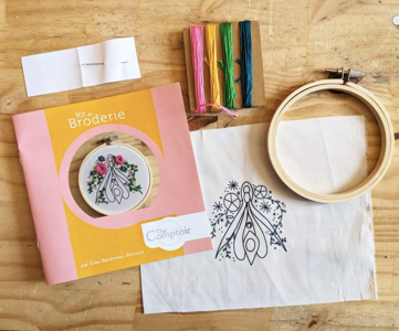 Embroidery DIY kit - Clit & Stitch