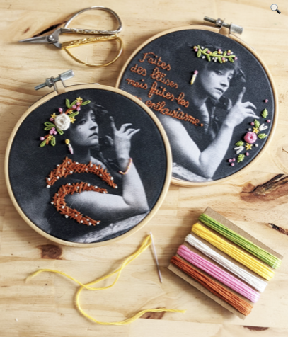Embroidery DIY kit - Colette
