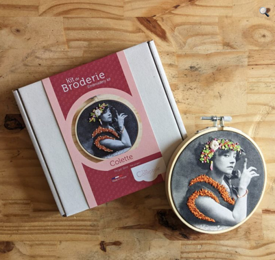 Embroidery DIY kit - Colette