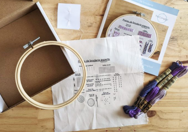 Embroidery DIY kit - Learning project - Expert