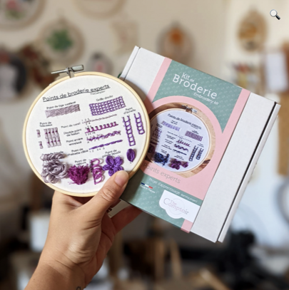 Embroidery DIY kit - Learning project - Expert
