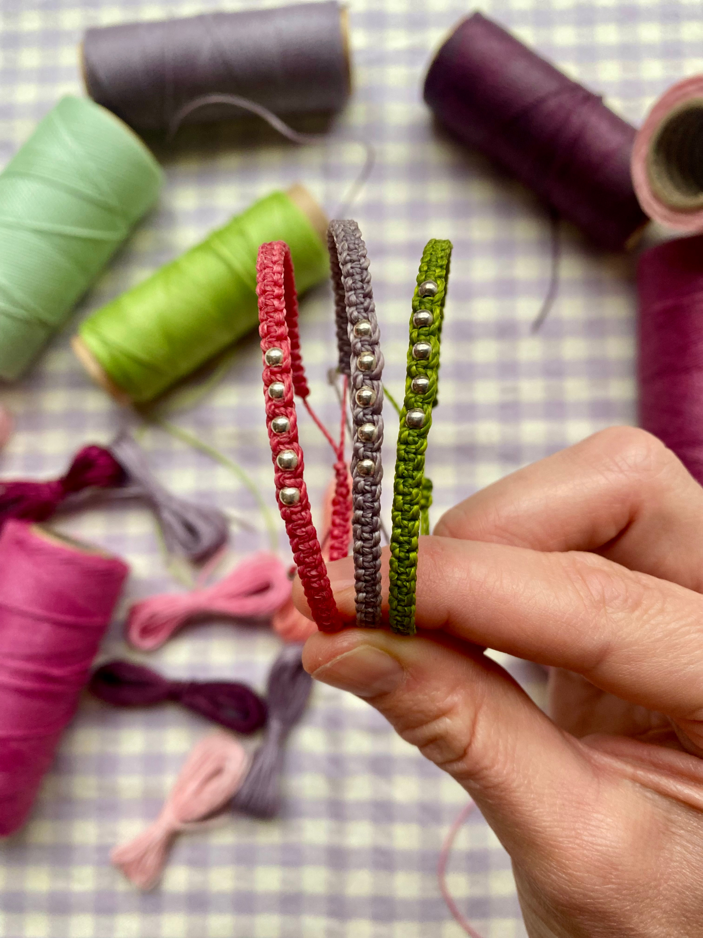 Macramé bracelet DIY kit - "The Authentic"