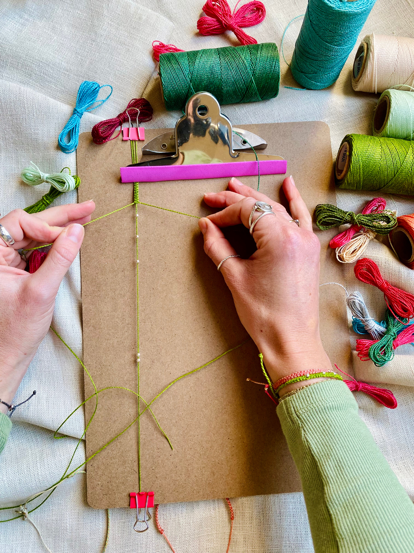 Macramé Bracelet Toolkit