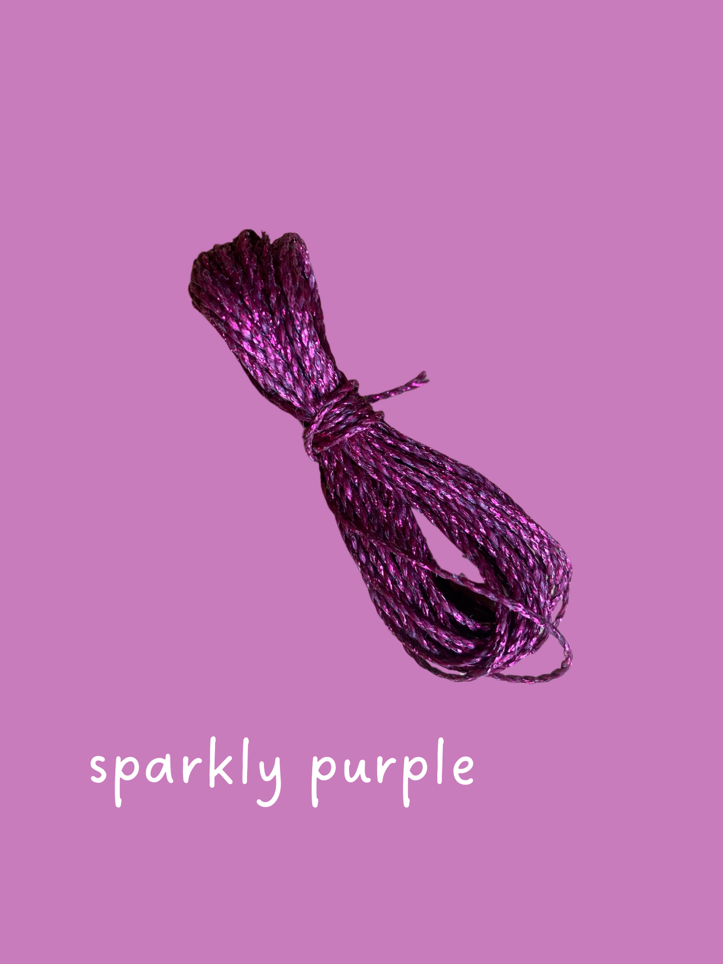 4m Macramé jewellery  rope - all colours