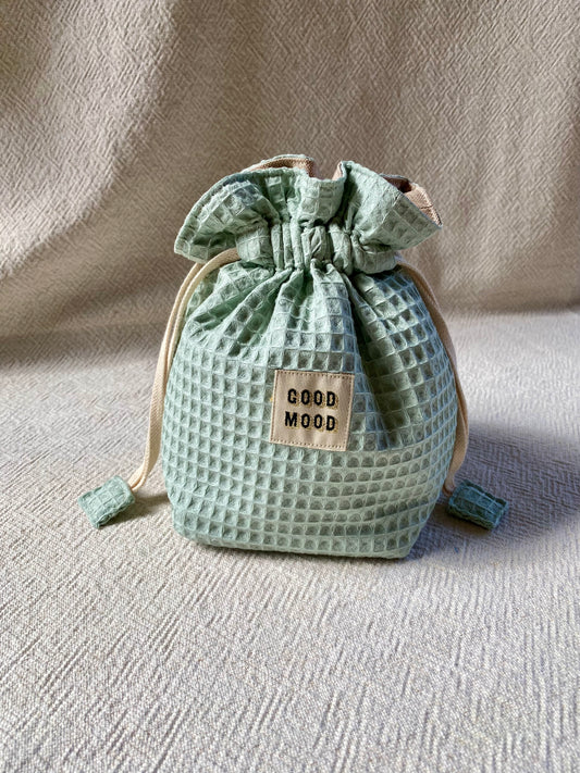 “Petit Pouch” - DIY Sewing kit - ice blue