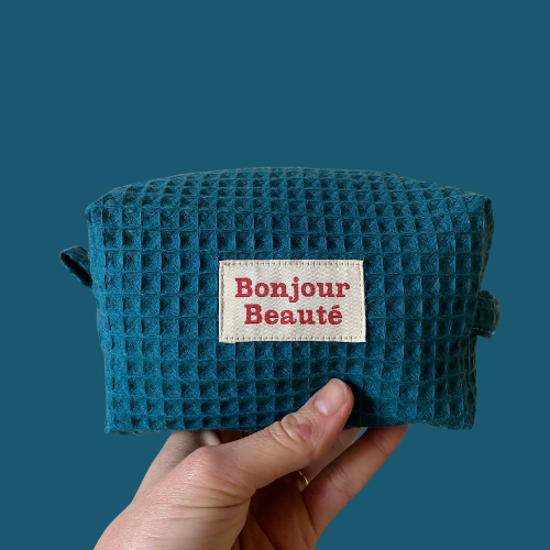 "Hello Gorgeous!" - DIY sewing kit - teal