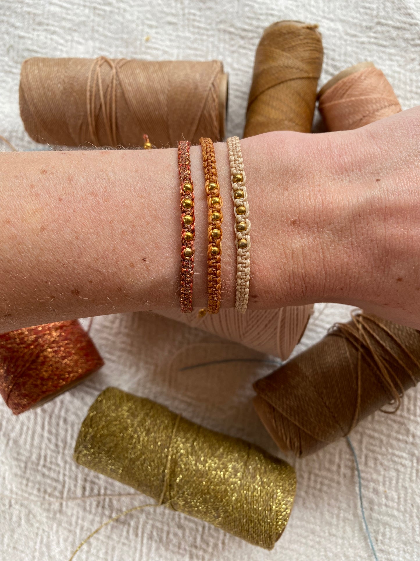 Macramé bracelet DIY kit - "The Authentic"