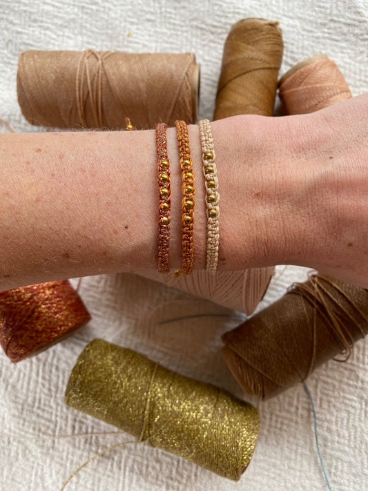 Macramé bracelet DIY kit - "The Authentic"
